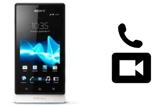 Faça chamadas de vídeo com um Sony Xperia sola