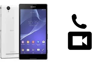 Faça chamadas de vídeo com um Sony Xperia T2 Ultra