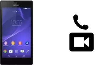 Faça chamadas de vídeo com um Sony Xperia T3 3G