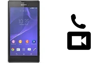 Faça chamadas de vídeo com um Sony Xperia T3