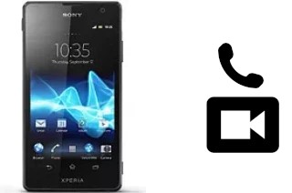 Faça chamadas de vídeo com um Sony Xperia TX