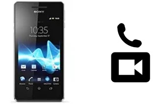 Faça chamadas de vídeo com um Sony Xperia V