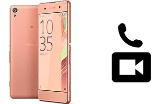 Faça chamadas de vídeo com um Sony Xperia XA Dual