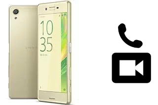 Faça chamadas de vídeo com um Sony Xperia X