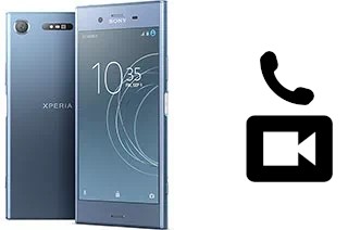 Faça chamadas de vídeo com um Sony Xperia XZ1