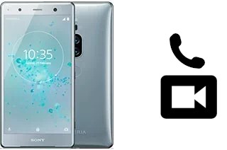 Faça chamadas de vídeo com um Sony Xperia XZ2 Premium