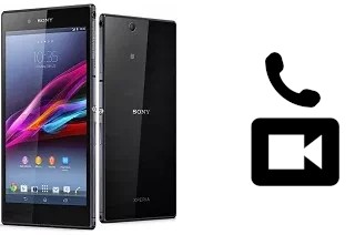 Faça chamadas de vídeo com um Sony Xperia Z Ultra