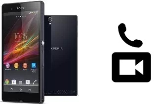 Faça chamadas de vídeo com um Sony Xperia Z