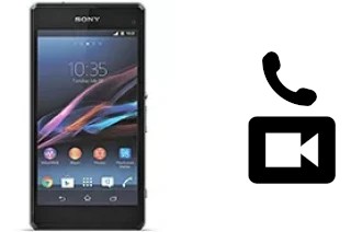 Faça chamadas de vídeo com um Sony Xperia Z1 Compact