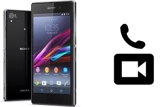 Faça chamadas de vídeo com um Sony Xperia Z1