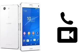 Faça chamadas de vídeo com um Sony Xperia Z3 Compact