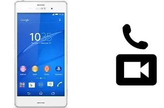 Faça chamadas de vídeo com um Sony Xperia Z3 Dual