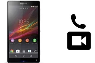 Faça chamadas de vídeo com um Sony Xperia ZL