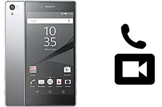 Faça chamadas de vídeo com um Sony Xperia Z5 Premium Dual