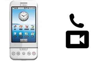 Faça chamadas de vídeo com um T-Mobile G1