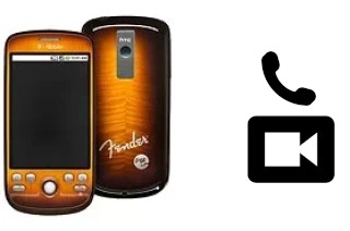 Faça chamadas de vídeo com um T-Mobile myTouch 3G Fender Edition