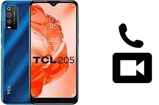 Faça chamadas de vídeo com um TCL 205