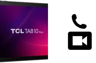 Faça chamadas de vídeo com um TCL Tab10 Neo