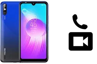 Faça chamadas de vídeo com um Tecno Spark Go