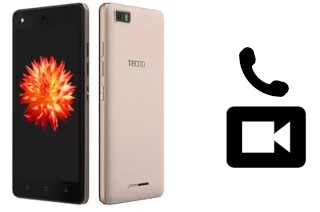 Faça chamadas de vídeo com um Tecno W3