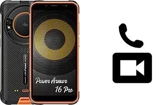 Faça chamadas de vídeo com um Ulefone Power Armor 16 Pro