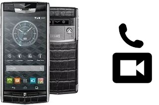 Faça chamadas de vídeo com um Vertu Signature Touch