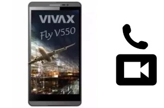 Faça chamadas de vídeo com um Vivax Fly V550