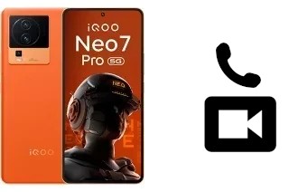 Faça chamadas de vídeo com um vivo iQOO Neo 7 Pro