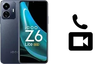 Faça chamadas de vídeo com um vivo iQOO Z6 Lite