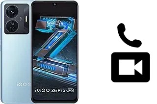 Faça chamadas de vídeo com um vivo iQOO Z6 Pro