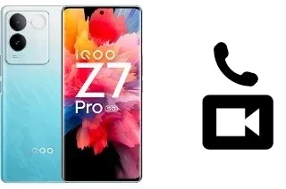 Faça chamadas de vídeo com um vivo iQOO Z7 Pro