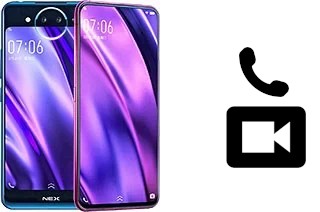 Faça chamadas de vídeo com um vivo NEX Dual Display