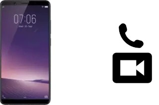 Faça chamadas de vídeo com um Vivo V7Plus