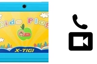 Faça chamadas de vídeo com um X-TIGI KIDS Tab