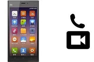 Faça chamadas de vídeo com um Xiaomi Mi 3
