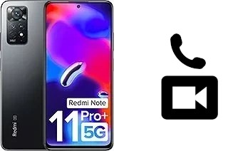 Faça chamadas de vídeo com um Xiaomi Redmi Note 11 Pro+ 5G