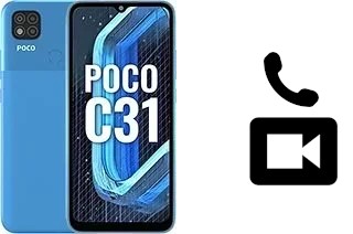 Faça chamadas de vídeo com um Xiaomi Poco C31