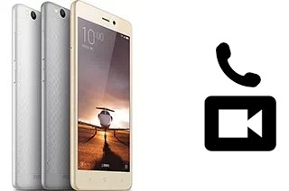 Faça chamadas de vídeo com um Xiaomi Redmi 3