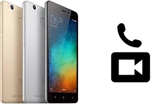 Faça chamadas de vídeo com um Xiaomi Redmi 3 Pro