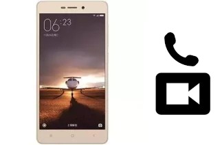 Faça chamadas de vídeo com um Xiaomi Redmi 3S Plus