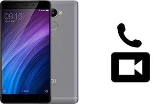 Faça chamadas de vídeo com um Xiaomi Redmi 4 (China)