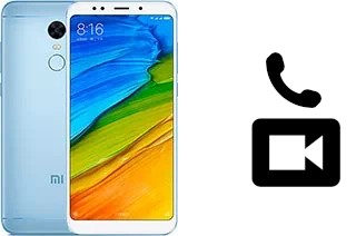 Faça chamadas de vídeo com um Xiaomi Redmi 5 Plus