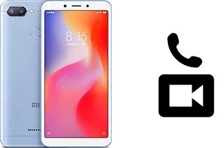 Faça chamadas de vídeo com um Xiaomi Redmi 6