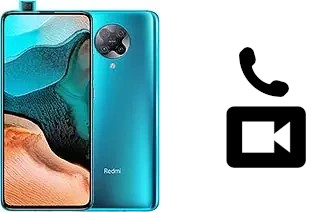 Faça chamadas de vídeo com um Xiaomi Redmi K30 Pro