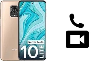 Faça chamadas de vídeo com um Xiaomi Redmi Note 10 Lite