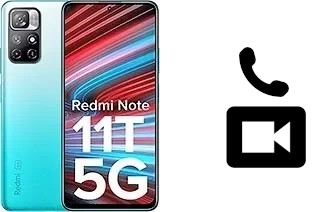 Faça chamadas de vídeo com um Xiaomi Redmi Note 11T 5G