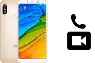 Faça chamadas de vídeo com um Xiaomi Redmi Note 5 AI Dual Camera