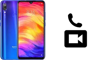 Faça chamadas de vídeo com um Xiaomi Redmi Note 7 Pro