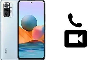 Faça chamadas de vídeo com um Xiaomi Redmi Note 10 Pro