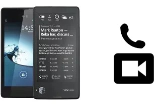 Faça chamadas de vídeo com um Yota YotaPhone